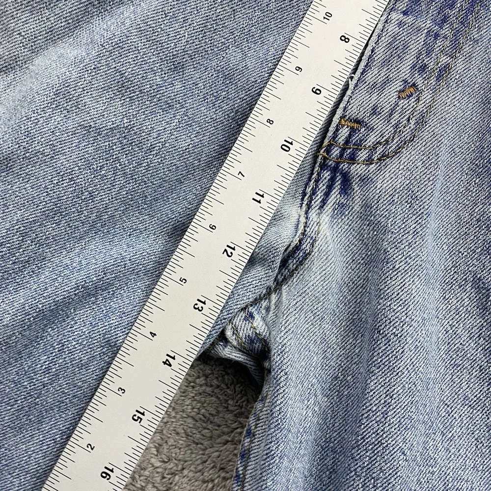 Levis Strauss‎ Signature Loose Straight Mens 38x29 Blue Light Wash High Rise